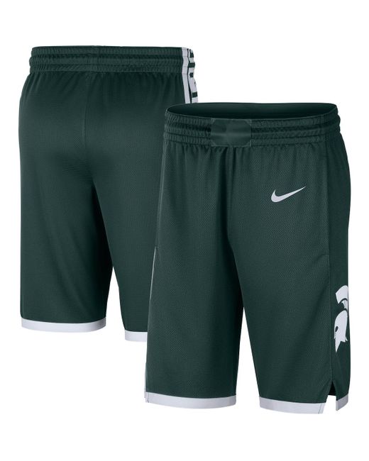 Nike Michigan State Spartans Logo Replica Performance Basketball Shorts