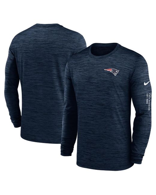 Nike New England Patriots Velocity Long Sleeve T-shirt