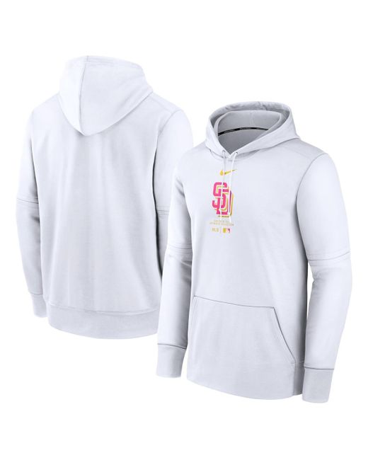 Nike San Diego Padres City Connect Practice Performance Pullover Hoodie