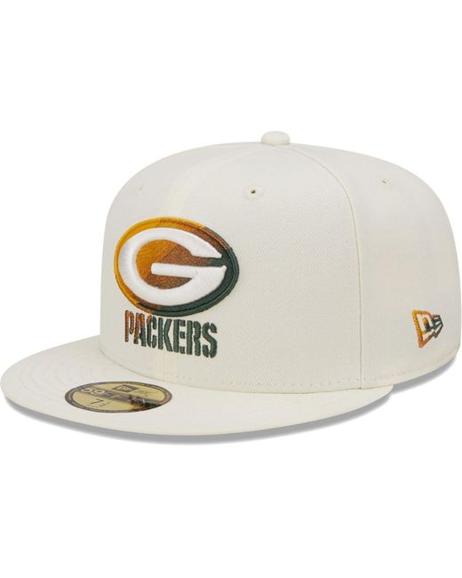 New Era Green Bay Packers Chrome Dim 59FIFTY Fitted Hat