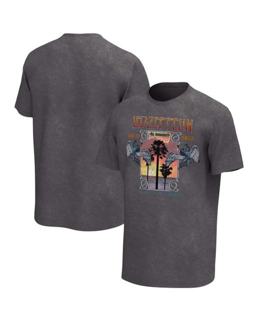 Philcos Led Zeppelin Concert Washed Graphic T-shirt