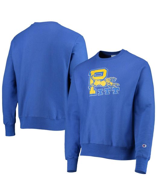 Champion Pitt Panthers Vault Logo Reverse Weave Pullover Sweatshirt