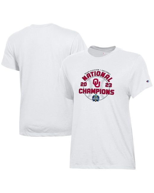 Champion Oklahoma Sooners 2023 Ncaa Softball College World Series Champions Locker Room T-shirt