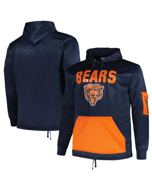 Fanatics Chicago Bears Big and Tall Pullover Hoodie