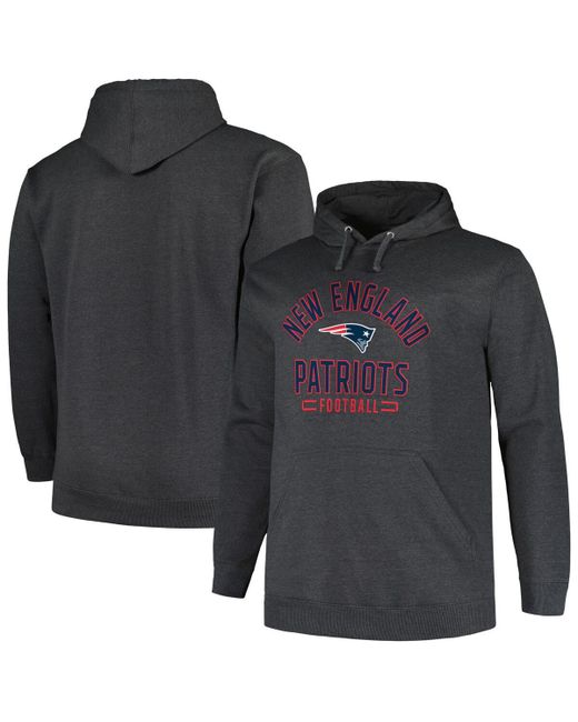 Fanatics New England Patriots Big and Tall Pullover Hoodie