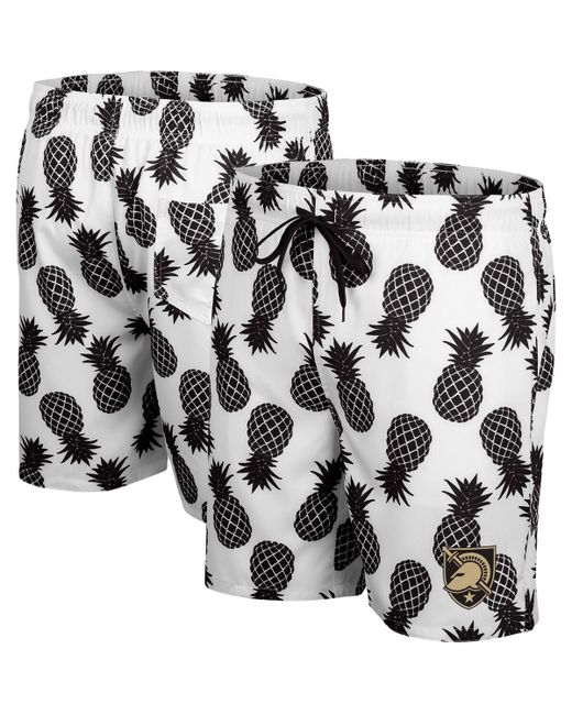 Colosseum Black Army Knights Pineapple Swim Shorts