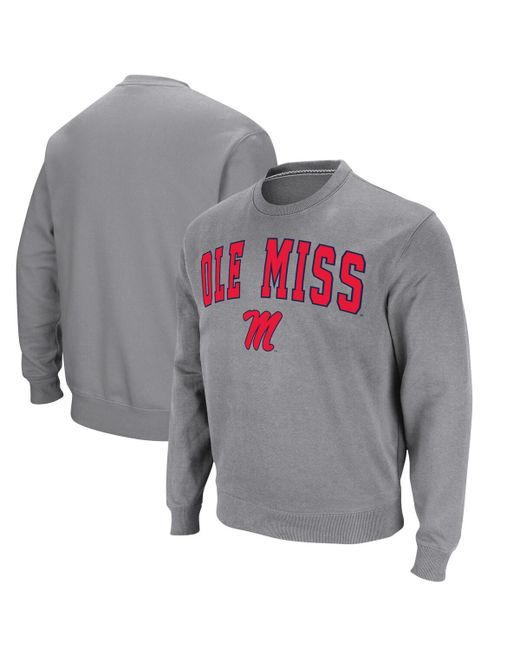 Colosseum Ole Miss Rebels Arch Logo Pullover Sweatshirt