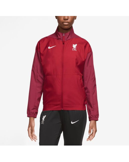 Nike Liverpool Anthem Raglan Performance Full-Zip Jacket