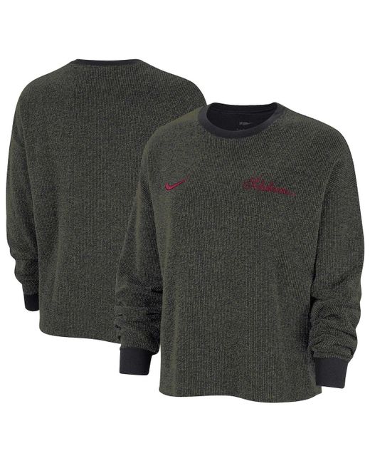 Nike Alabama Crimson Tide Yoga Script Pullover Sweatshirt
