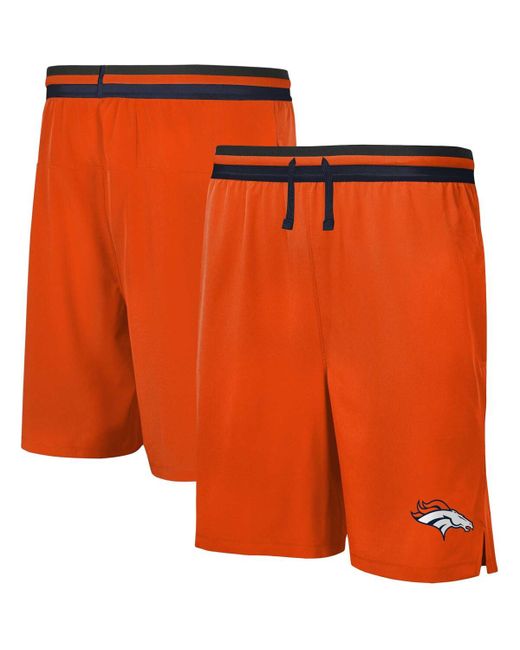 Outerstuff Denver Broncos Cool Down Tri Elastic Training Shorts