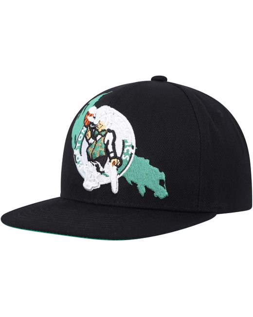Mitchell & Ness Boston Celtics Paint By Numbers Snapback Hat