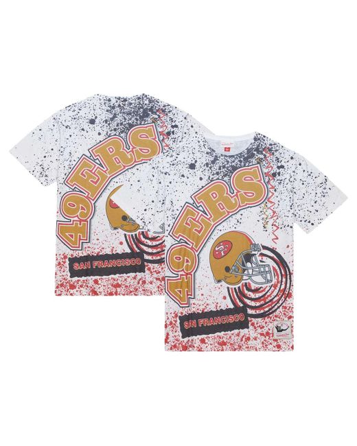 Mitchell & Ness San Francisco 49ers Team Burst Sublimated T-shirt