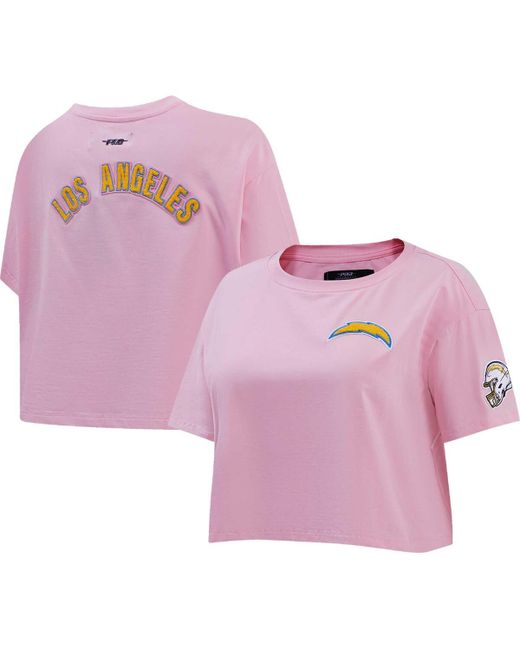 Pro Standard Los Angeles Chargers Cropped Boxy T-shirt