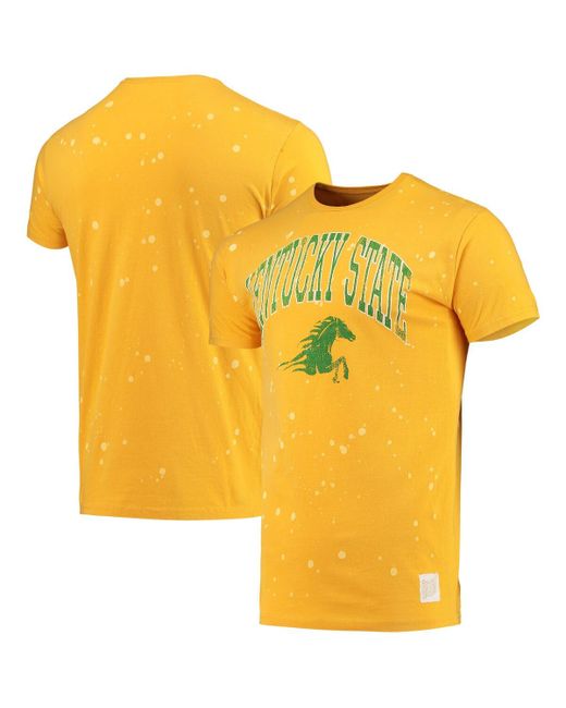 Original Retro Brand Kentucky State Thorobreds Bleach Splatter T-shirt