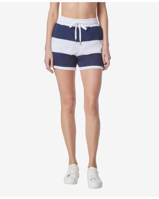 Marc New York Andrew Marc Sport Rugby Stripe Shorts