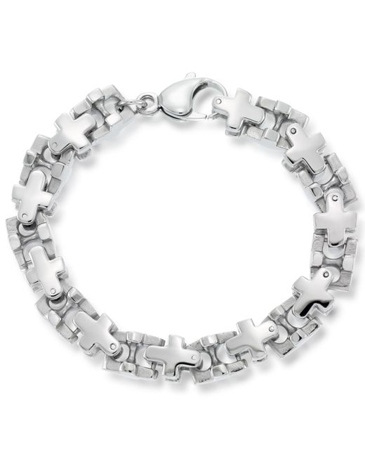 Andrew Charles By Andy Hilfiger Cross Link Bracelet