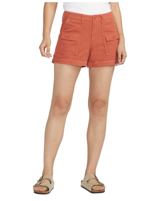 Silver Jeans Co. . High Rise Cargo Shorts