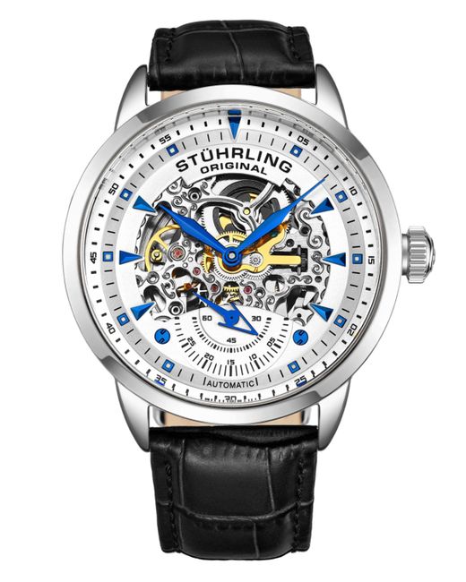 Stuhrling Legacy White Dial 44mm Round Watch