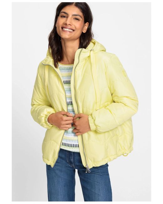 Olsen Long Sleeve Quilted Jacket with Hood