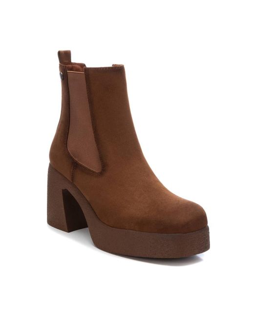 Xti Suede Booties By