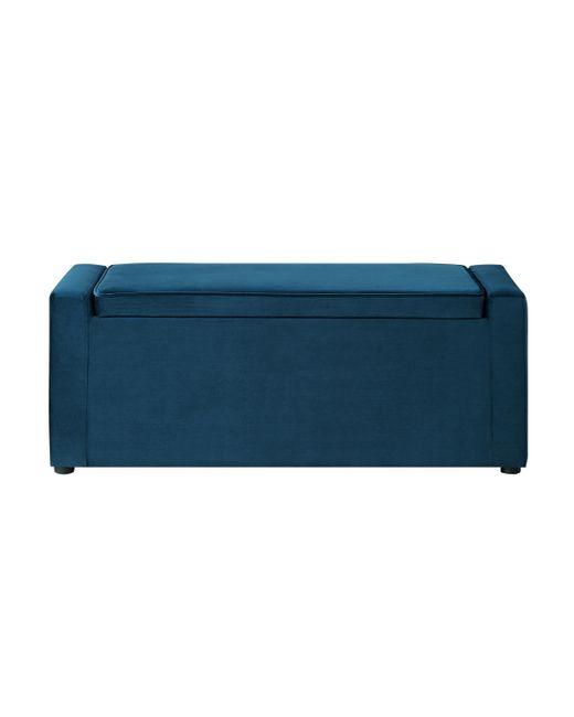 Inspired Home Alejandro Rectangular Upholstered Storage Bench