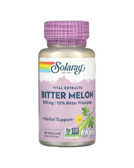 Solaray Bitter Melon 500 mg Veg Caps
