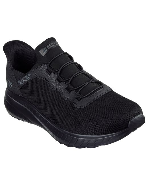 Skechers Slip-Ins Bobs Sport Squad Chaos Memory Foam Wide-Width Casual Sneakers from Finish Line