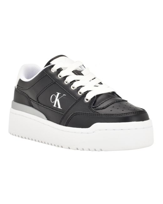 Calvin Klein Alondra Casual Platform Lace-up Sneakers