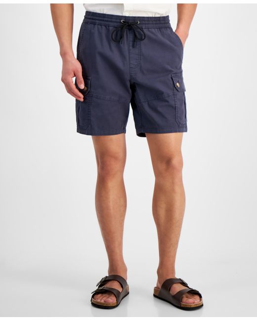 Sun + Stone Relaxed Fit 8 Cargo Shorts Created for