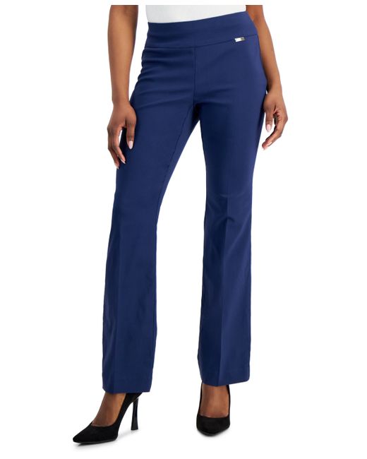 I.N.C. International Concepts Petite Mid-Rise Bootcut Pants Created for