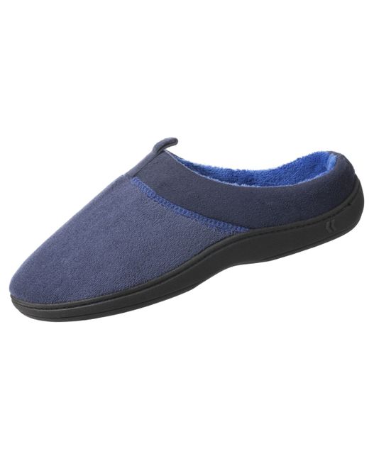 Totes Isotoner Signature Microterry Jared Hoodback Slippers with Memory Foam
