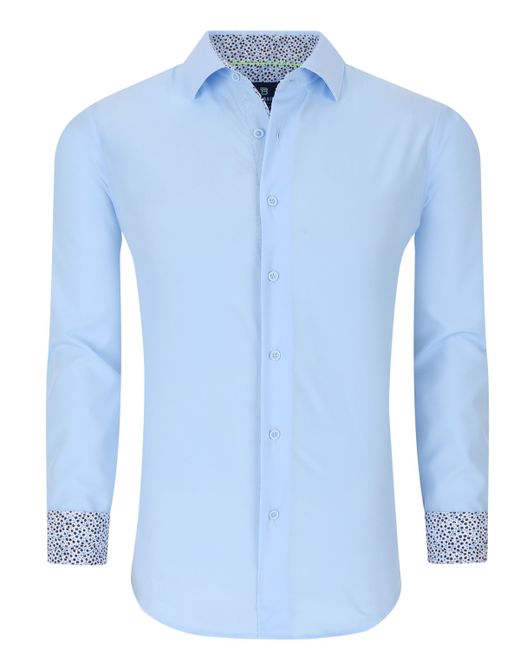 Tom Baine Slim Fit Performance Solid Button Down Shirt
