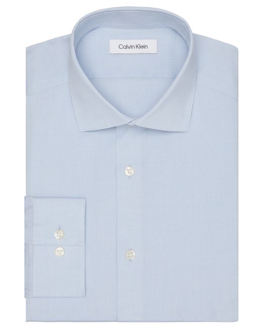 Calvin Klein Steel Slim-Fit Wrinkle-Free Dress Shirt