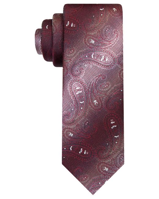 Van Heusen Shimmering Paisley Tie