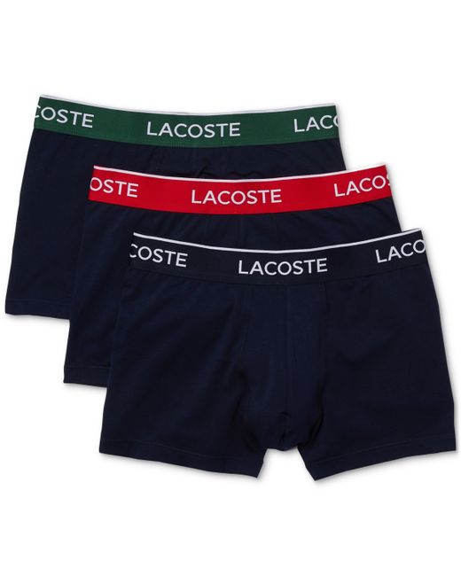 Lacoste Casual Stretch Boxer Brief Set 3 Pack