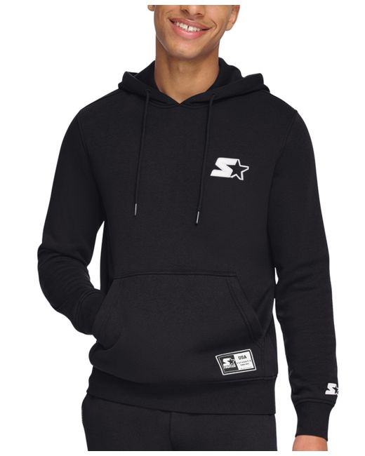 Starter Classic-Fit Embroidered Logo Fleece Hoodie
