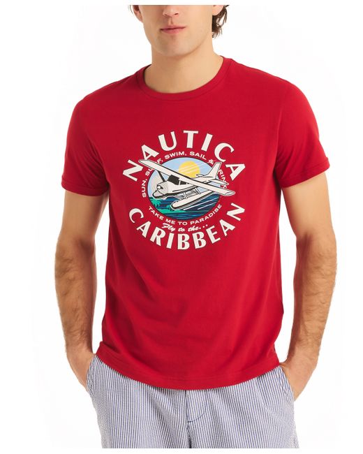 Nautica Classic-Fit Caribbean Graphic T-Shirt