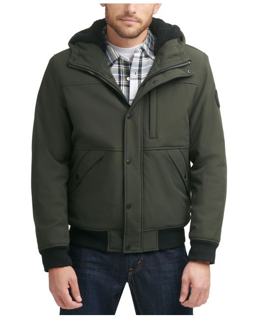 Levi's Soft Shell Sherpa Lined Hooded Jacket