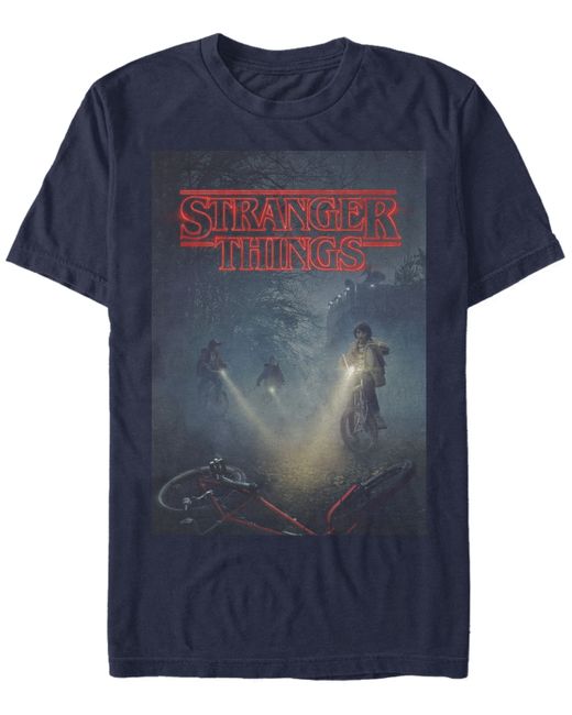 Fifth Sun Stranger Things Search Party Poster Short Sleeve T-Shirt