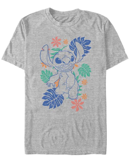 Fifth Sun Tropical Stitch Short Sleeve T-Shirt