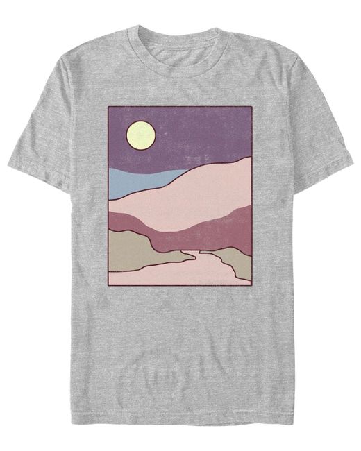 Fifth Sun Minimal Landscape Short Sleeves T-shirt