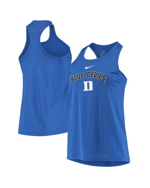 Nike Duke Devils Arch and Logo Classic Performance Tank Top