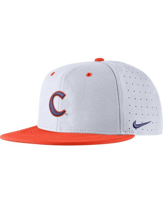 Nike Clemson Tigers Aero True Baseball Performance Fitted Hat