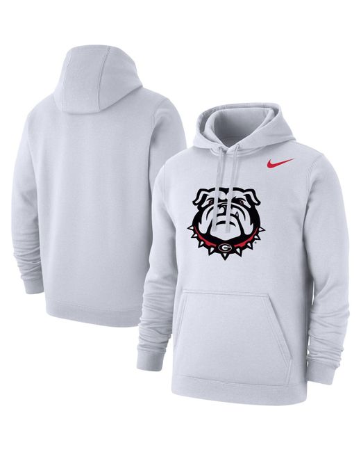 Nike Georgia Bulldogs Logo Club Pullover Hoodie