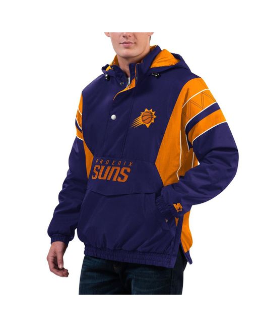 Starter Phoenix Suns Home Team Hoodie Half-Zip Jacket