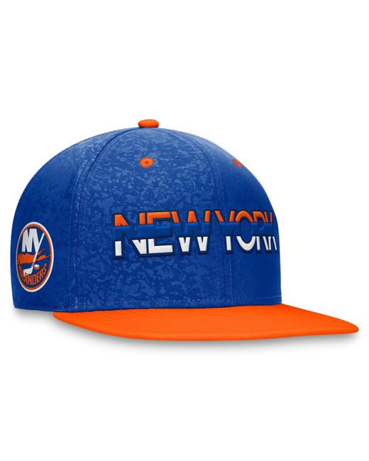 Fanatics New York Islanders Authentic Pro Rink Two-Tone Snapback Hat