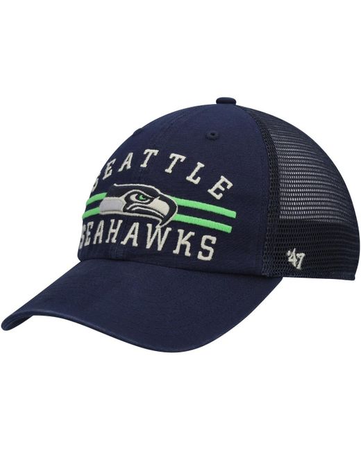 '47 Brand 47 Brand College Seattle Seahawks Highpoint Trucker Clean Up Snapback Hat