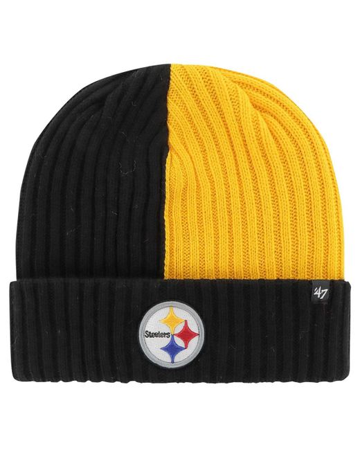 '47 Brand 47 Brand Pittsburgh Steelers Fracture Cuffed Knit Hat