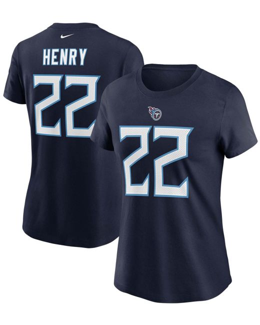 Nike Derrick Henry Tennessee Titans Player Name Number T-shirt