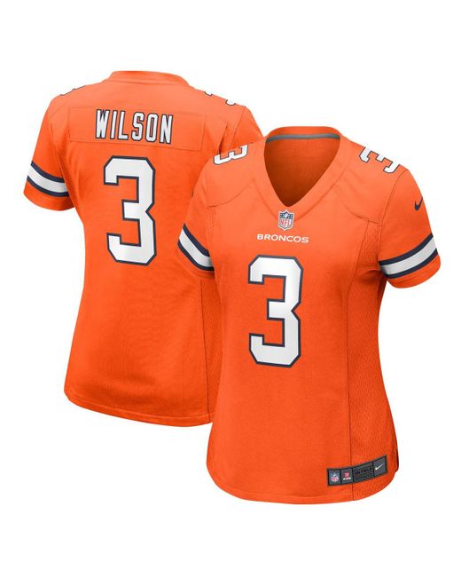 Nike Russell Wilson Denver Broncos Player Game Jersey